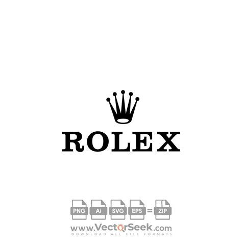 vector rolex|rolex logo no words.